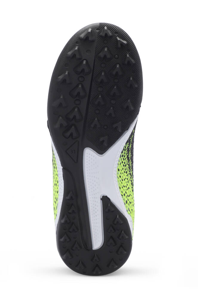 Slazenger CULTURAL Unisex Kids Football Shoes Black - Green