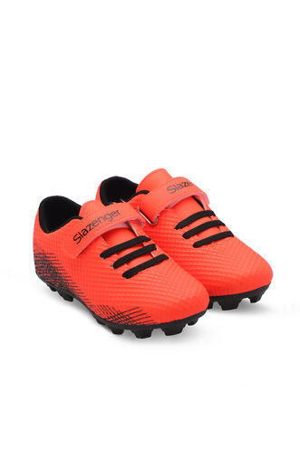 Slazenger CULTURAL Unisex Kids Football Shoes Orange - Thumbnail