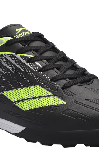 Slazenger CYPRUS Men's Football Shoes Black - Green - Thumbnail