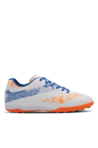 Slazenger - Slazenger CYPRUS Men's Football Shoes White - Royal Blue