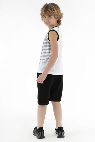 Slazenger DAIVA Boys' Sleeveless T-Shirt White - Thumbnail