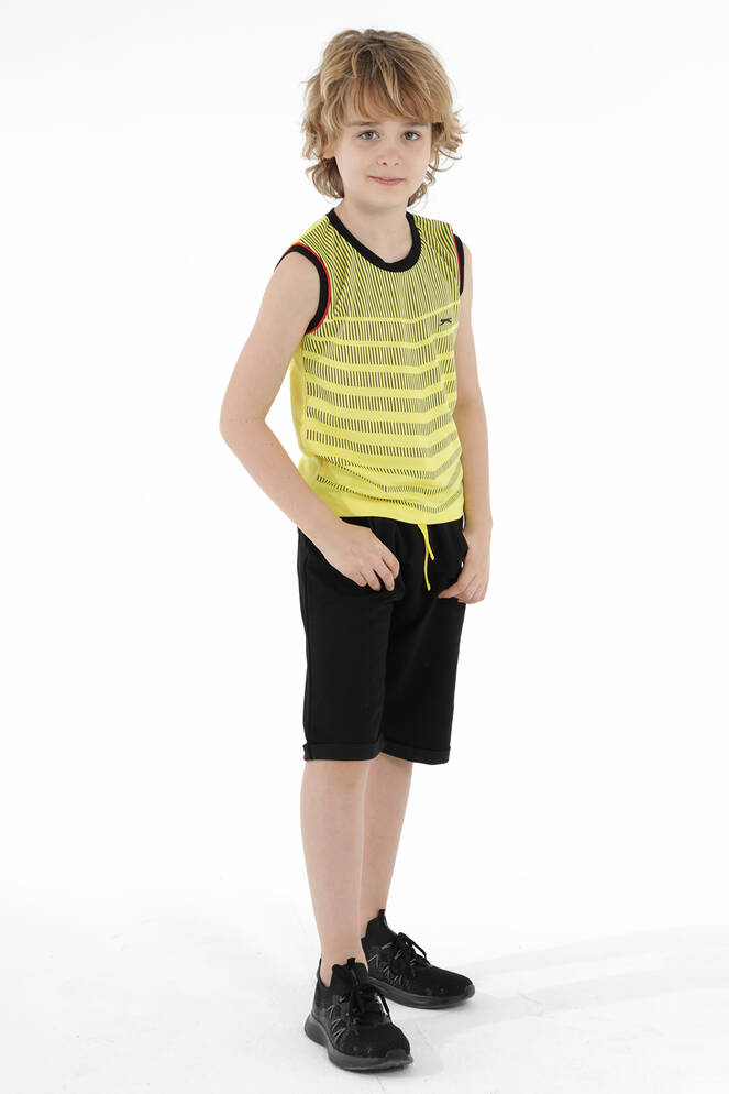 Slazenger DAIVA Boys' Sleeveless T-Shirt Yellow