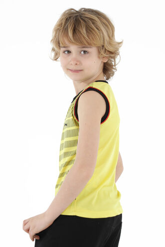 Slazenger DAIVA Boys' Sleeveless T-Shirt Yellow - Thumbnail