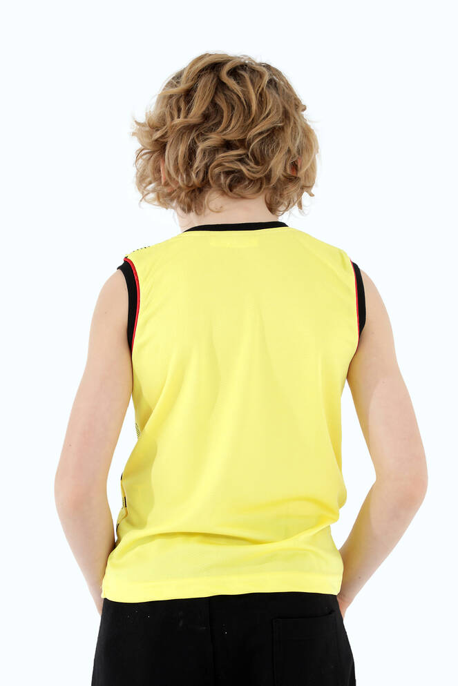 Slazenger DAIVA Boys' Sleeveless T-Shirt Yellow