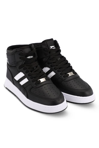 Slazenger DAPHNE HIGH Sneaker Men's Shoes Black - White - Thumbnail