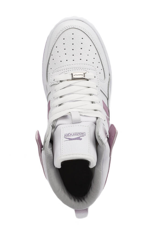 Slazenger DAPHNE HIGH Women's Sneaker Shoes White - Purple