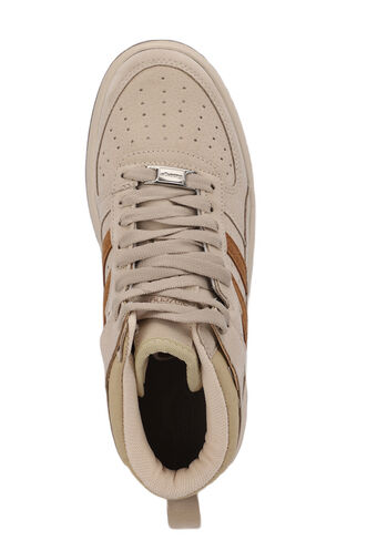 Slazenger DAPHNE HIGH Sneaker Women's Shoes Beige - Brown - Thumbnail