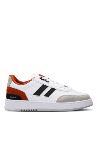 Slazenger DAPHNE Sneaker Men's Shoes White - Orange - Thumbnail