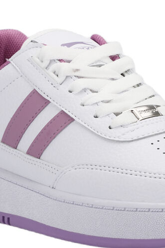 Slazenger DAPHNE Women's Sneaker Shoes White - Purple - Thumbnail