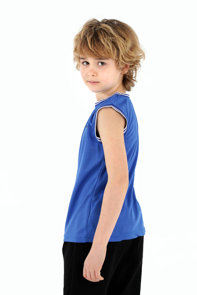 Slazenger DAVE Boys' Sleeveless T-Shirt Saks Blue