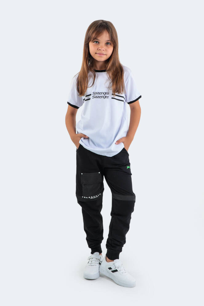 Slazenger DESI Unisex Children's Tracksuit Bottoms Black