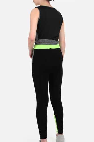 Slazenger DESI Girls' Leggings Set Black - Thumbnail