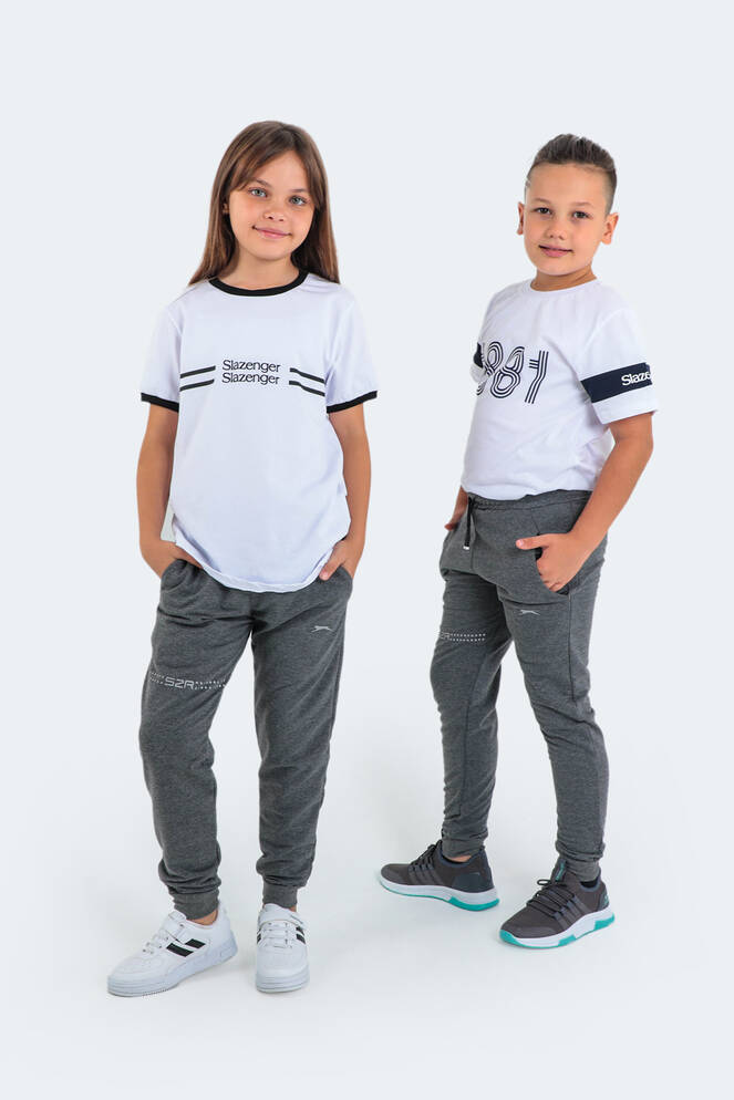 Slazenger DESTA Unisex Çocuk Eşofman Altı Koyu Gri