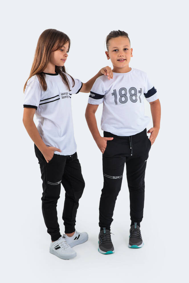 Slazenger DESTA Unisex Çocuk Eşofman Altı Siyah