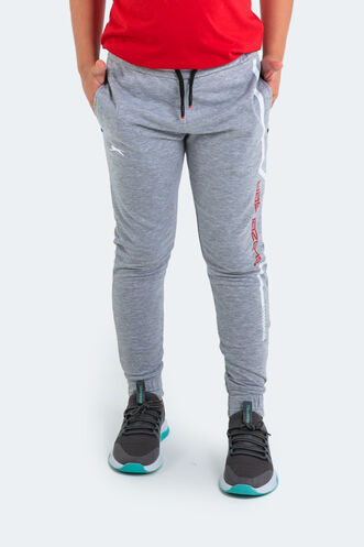 Slazenger DETLEV Children's Tracksuit Bottoms Gray - Thumbnail