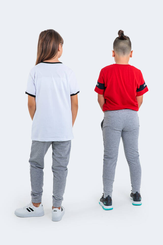 Slazenger DETLEV Unisex Çocuk Eşofman Altı Gri