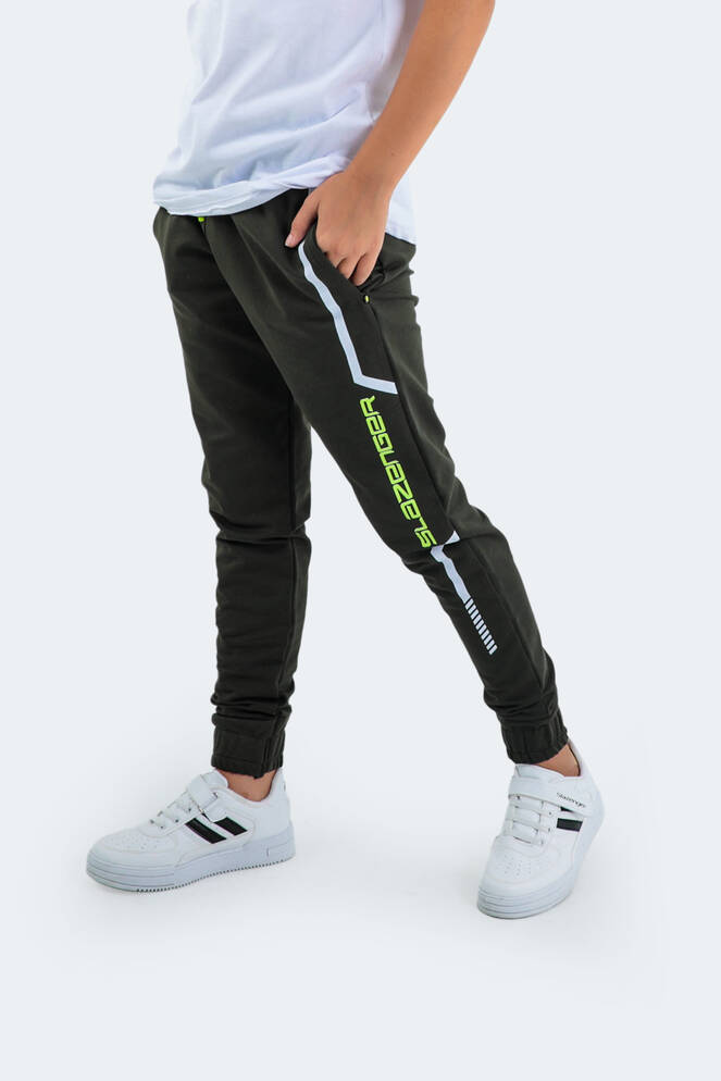 Slazenger DETLEV Unisex Çocuk Eşofman Altı Haki