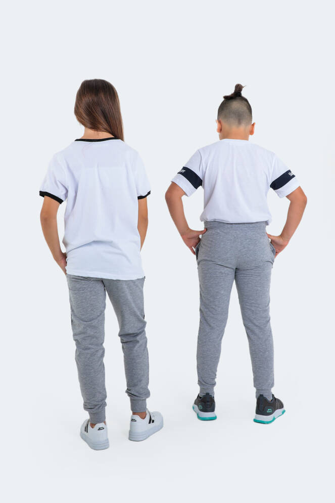 Slazenger DEVAN Unisex Çocuk Eşofman Altı Gri