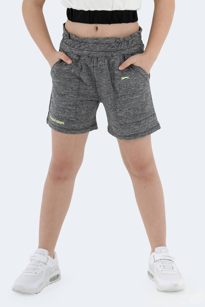 Slazenger DEVARAJ Girl Child Shorts Dark Grey