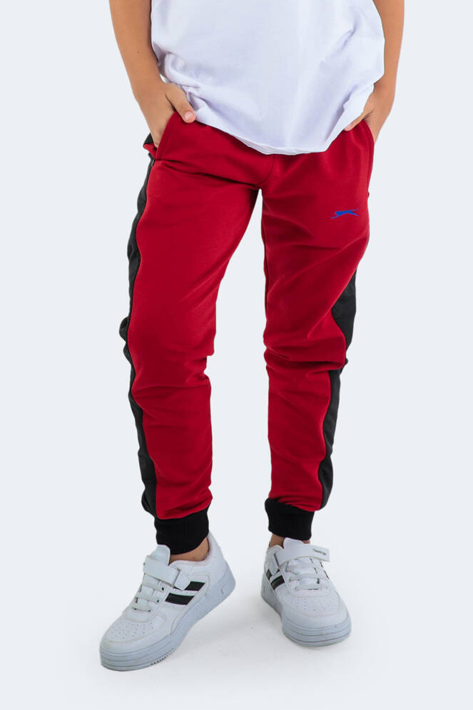 Slazenger DIDIER Kids Unisex Tracksuit Bottoms Red