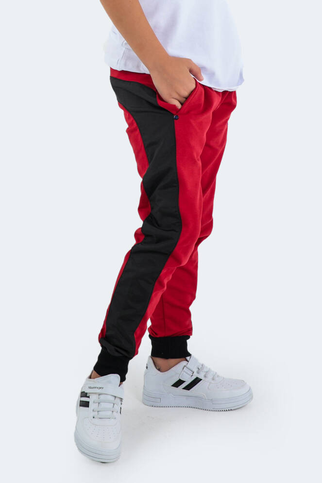 Slazenger DIDIER Kids Unisex Tracksuit Bottoms Red