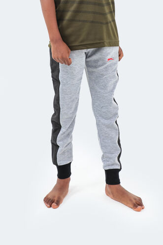 Slazenger DIDIER Kids' Tracksuit Bottoms Grey - Thumbnail