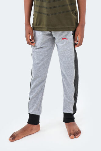 Slazenger DIDIER Kids' Tracksuit Bottoms Grey - Thumbnail