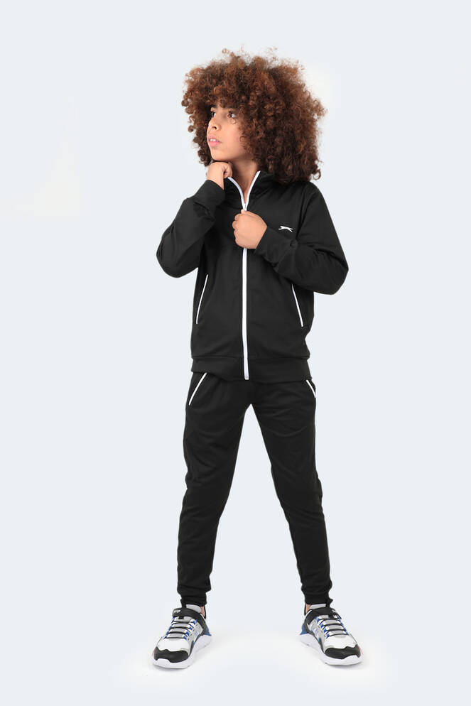 Slazenger DIFFER Unisex Children's Tracksuit Black