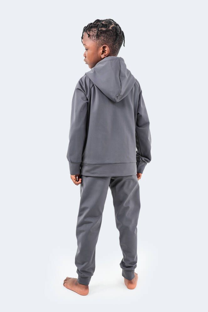 Slazenger DIKLA Unisex Children's Tracksuit Dark Grey