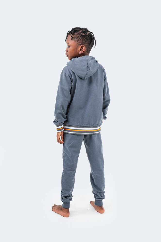 Slazenger DIODOR Unisex Children's Tracksuit Dark Grey