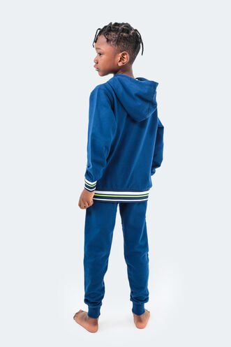 Slazenger DIODOR Unisex Children's Tracksuit Navy - Thumbnail