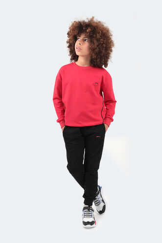 Slazenger DISEL Kids Unisex Tracksuit Red - Thumbnail