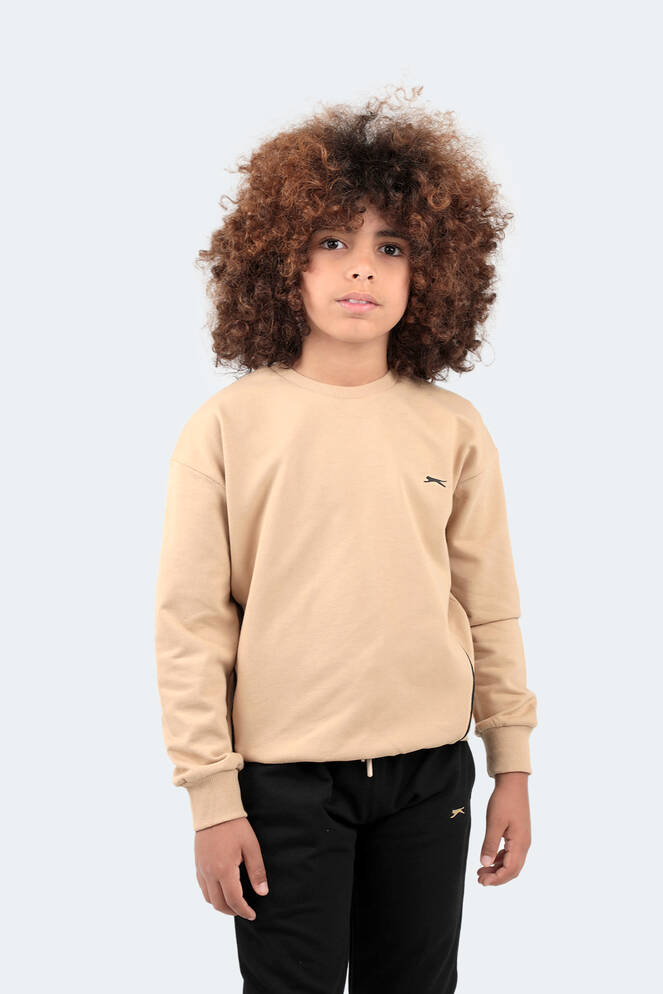 Slazenger DISEL Unisex Çocuk Eşofman Takım Bej