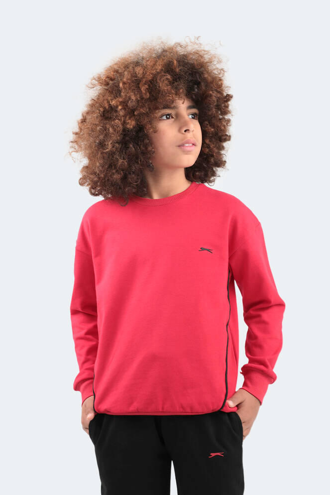 Slazenger DISEL Unisex Çocuk Eşofman Takım Kırmızı