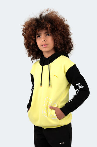 Slazenger - Slazenger DJURO Unisex Children's Sweatshirt Yellow