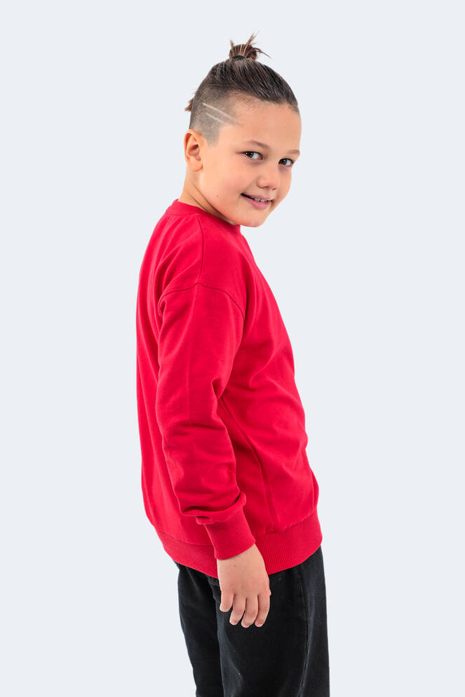 Slazenger DNA Kids Unisex Sweatshirt Red