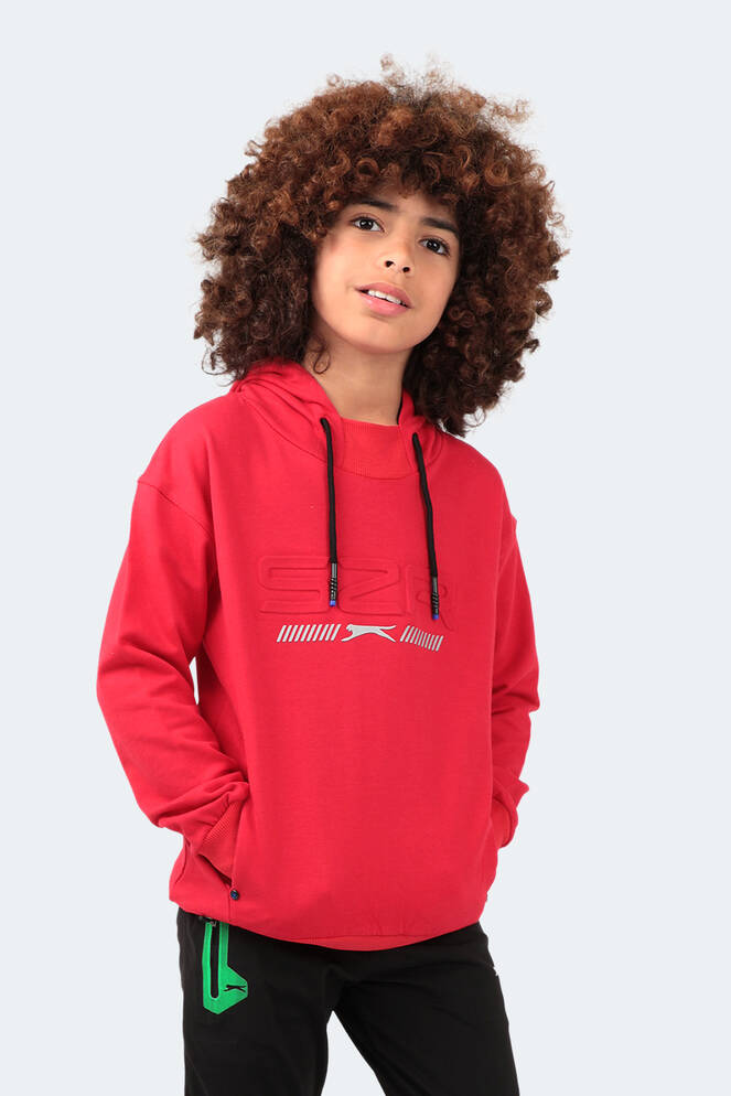 Slazenger DROR Unisex Children's Sweatshirt Red