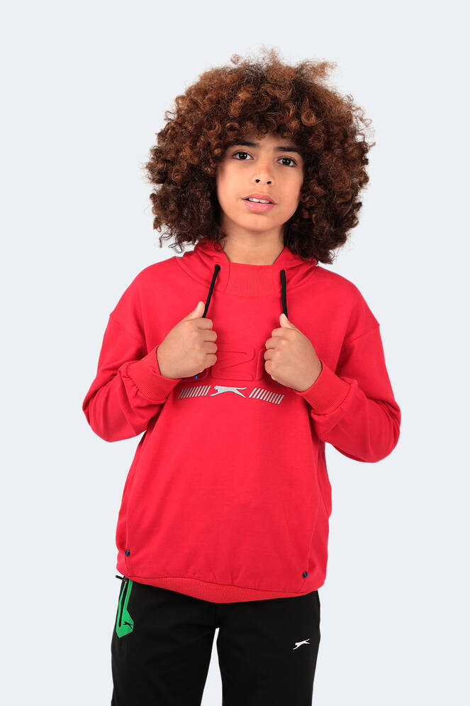 Slazenger DROR Unisex Children's Sweatshirt Red