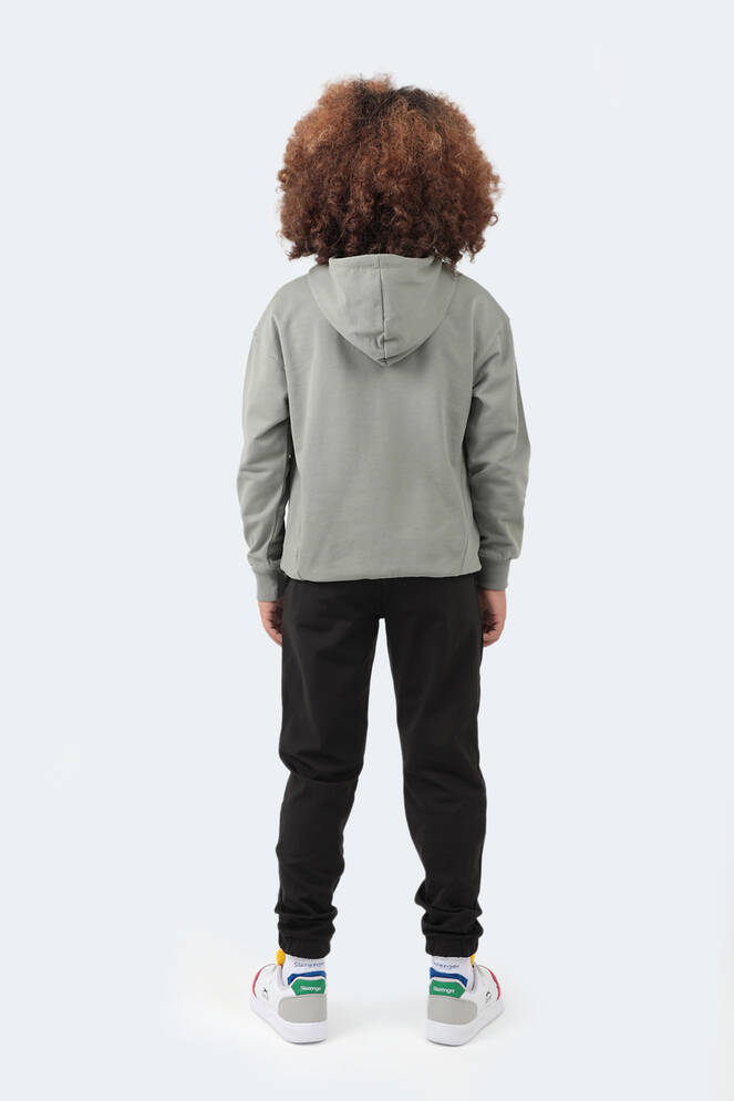 Slazenger DROR Unisex Çocuk Sweatshirt Haki