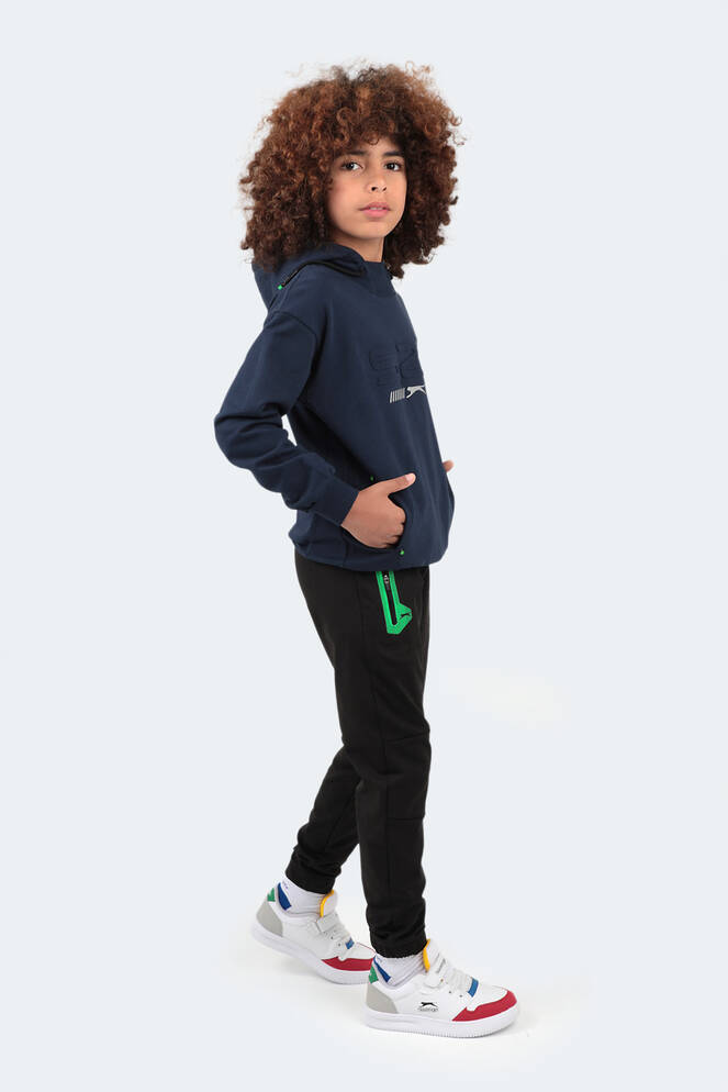 Slazenger DROR Unisex Çocuk Sweatshirt Lacivert