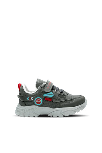 Slazenger EAR Sneaker Boys' Shoes Dark Grey - Thumbnail