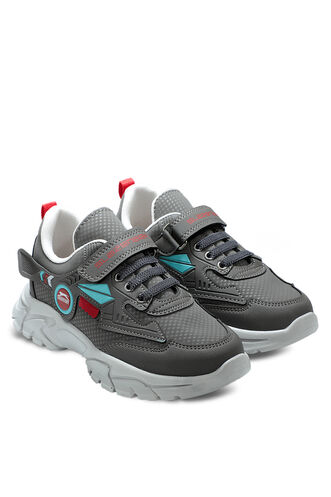 Slazenger EAR Sneaker Boys' Shoes Dark Grey - Thumbnail