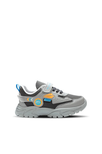 Slazenger EAR Sneaker Boys Shoes Gray - Thumbnail