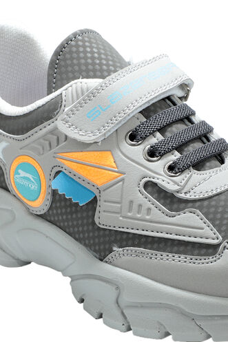 Slazenger EAR Sneaker Boys Shoes Gray - Thumbnail