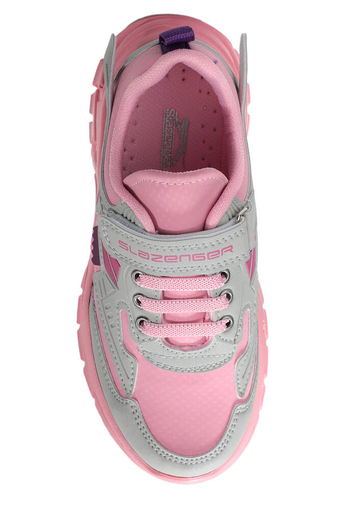 Slazenger EAR Sneaker Girls Children's Shoes Gray - Pink