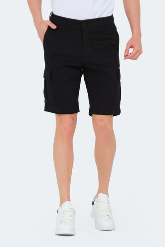 Slazenger EARNINGS Men's Shorts Black - Thumbnail