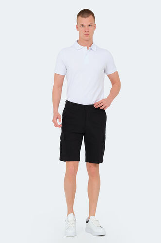 Slazenger EARNINGS Men's Shorts Black - Thumbnail