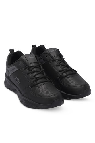 Slazenger ECHO Men's Sneaker Black - Black - Thumbnail