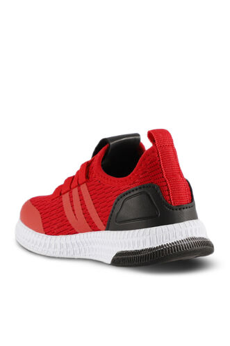 Slazenger EDDIE H Sneaker Girls Children's Shoes Red - Black - Thumbnail