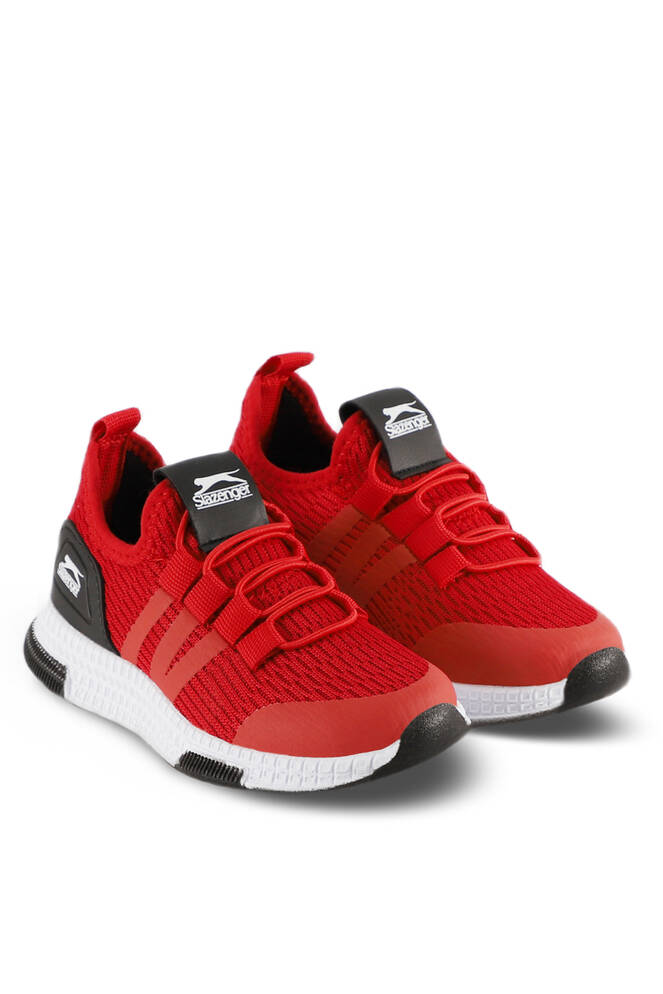 Slazenger EDDIE H Sneaker Girls Children's Shoes Red - Black